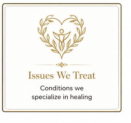 Issues We Treat — conditions Sanctuary Tulum specializes in healing