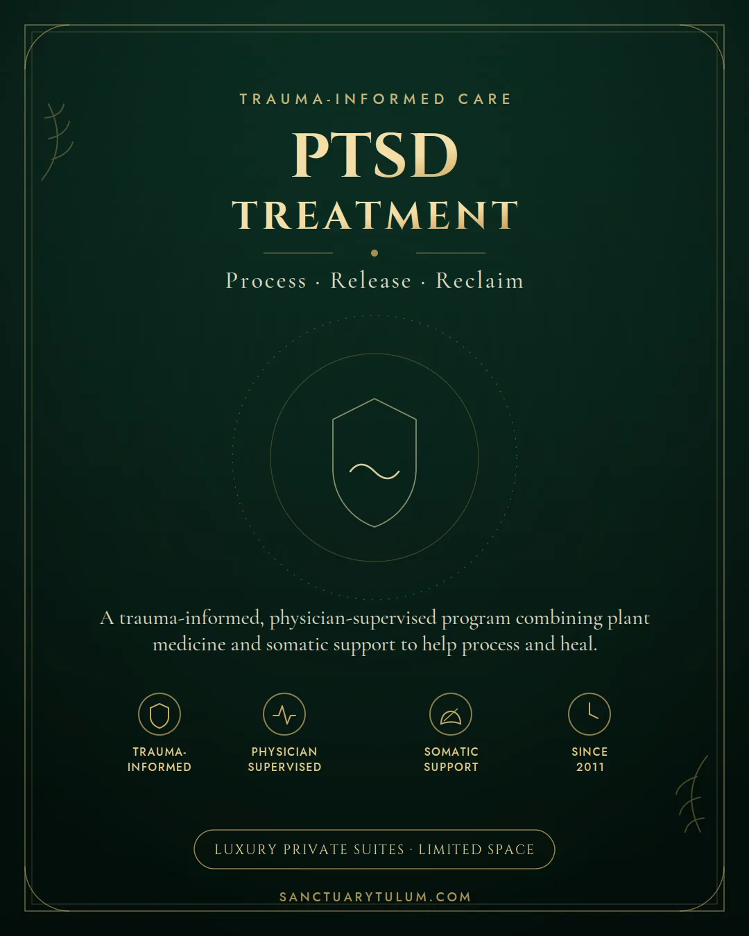 PTSD and trauma-informed treatment framework that overlaps with depression care protocols