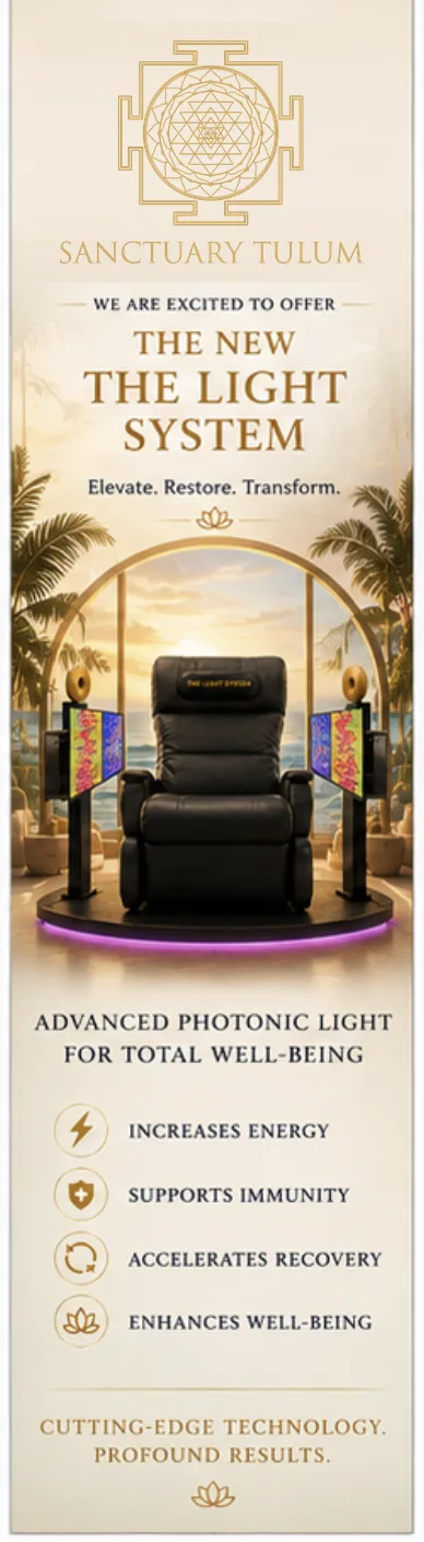 The Light System™ photonic light for total well-being — light therapy for skin and tissue recovery