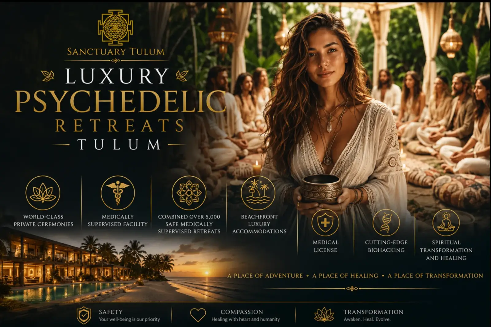 Luxury Psychedelic Retreats