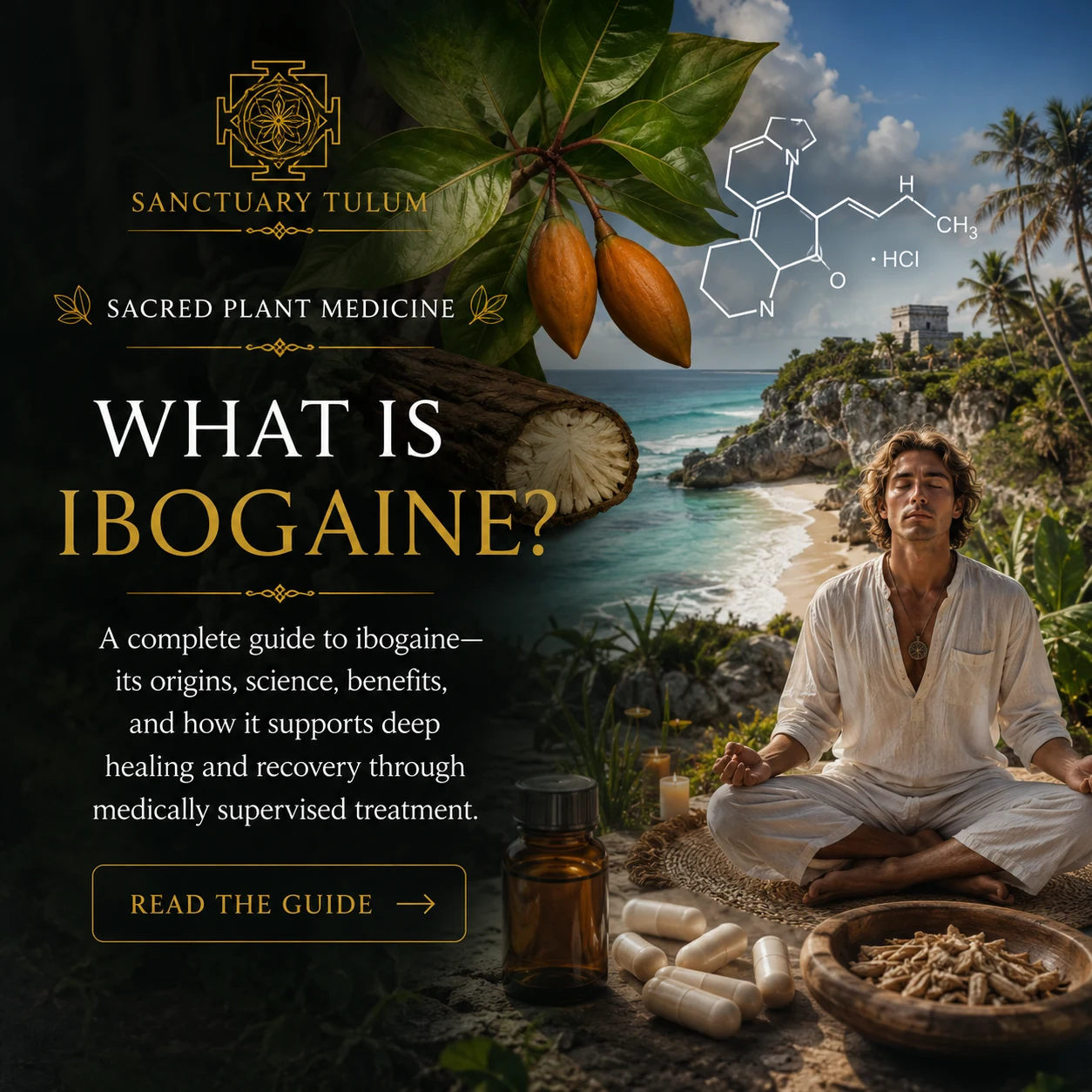 What is Ibogaine? — a complete guide to the medically supervised ibogaine treatment at Sanctuary Tulum