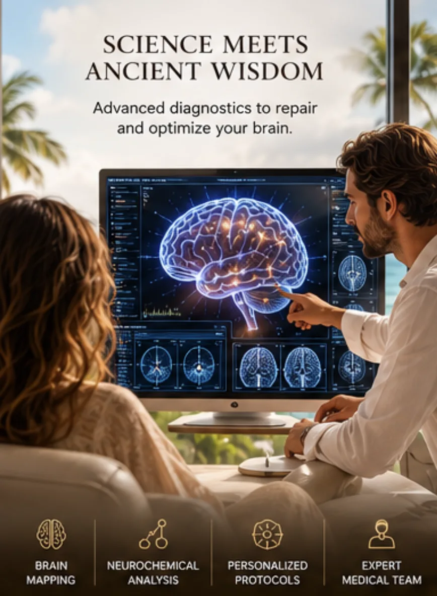 Science meets ancient wisdom: brain mapping and neurochemical analysis during one-to-one trauma care