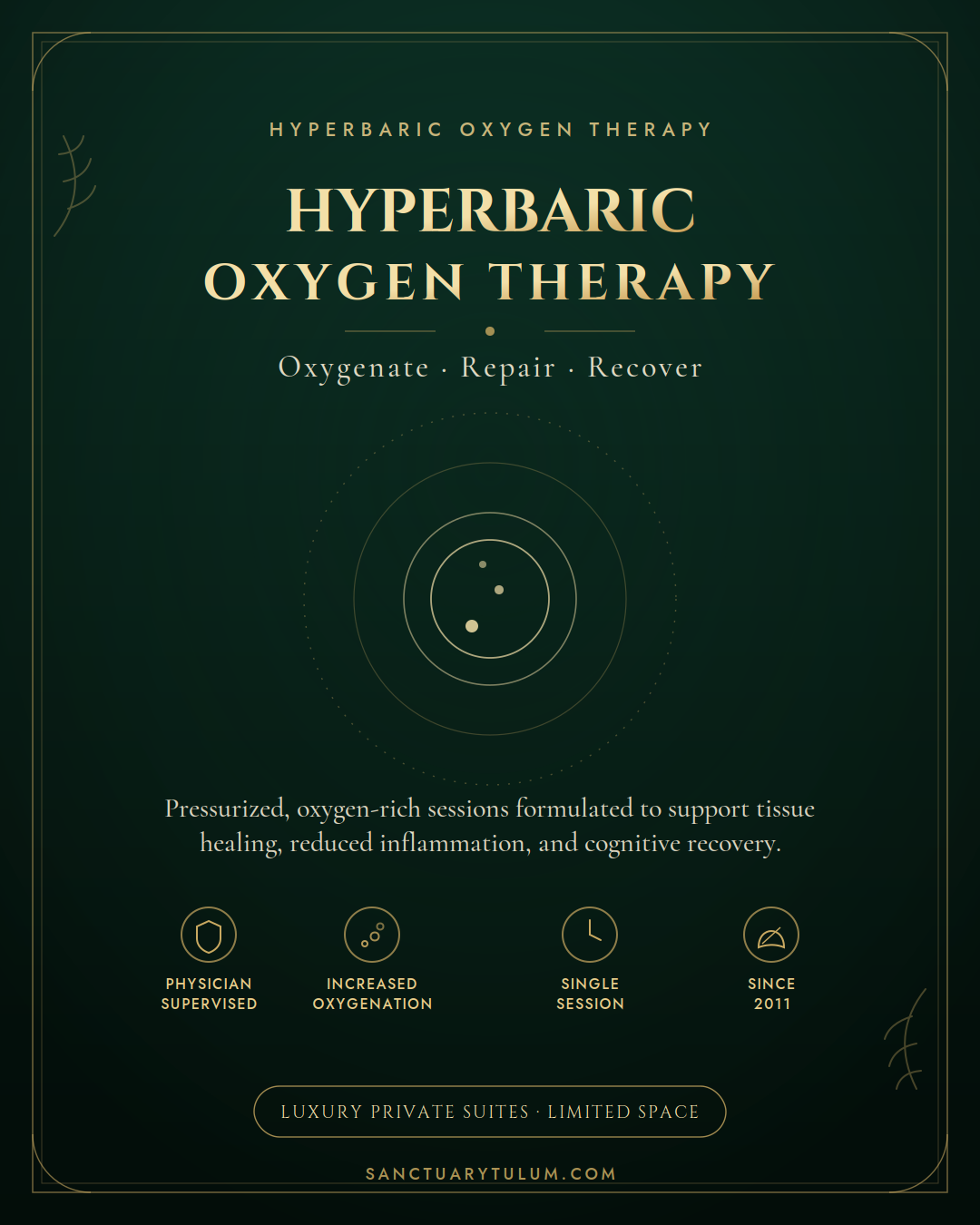 Diagnostic-led clinical protocol at Sanctuary Tulum