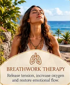 Breathwork Therapy at Sanctuary Tulum luxury holistic retreat
