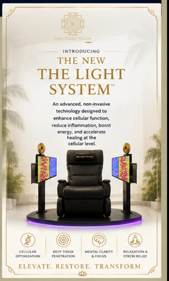 The Light System™ non-invasive light therapy chair — safety of advanced light therapy sessions