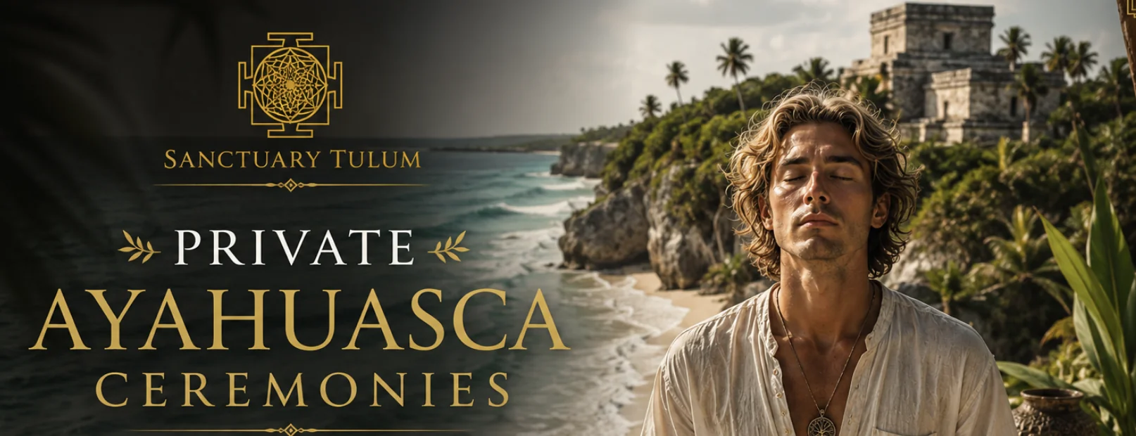 Private Ayahuasca Ceremonies at Sanctuary Tulum — legal ayahuasca retreats for US residents in Mexico