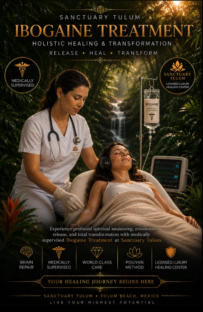 Ibogaine clinic room in Mexico equipped for continuous cardiac monitoring and physician-supervised treatment