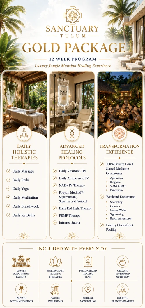 Medically supervised program at Sanctuary Tulum