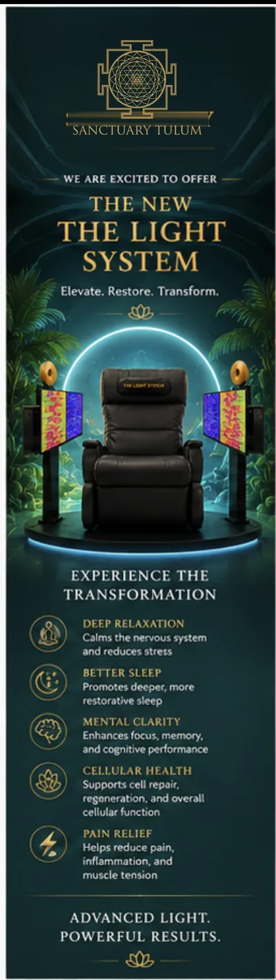 The Light System™ deep relaxation and better sleep benefits — light therapy for rest and recovery