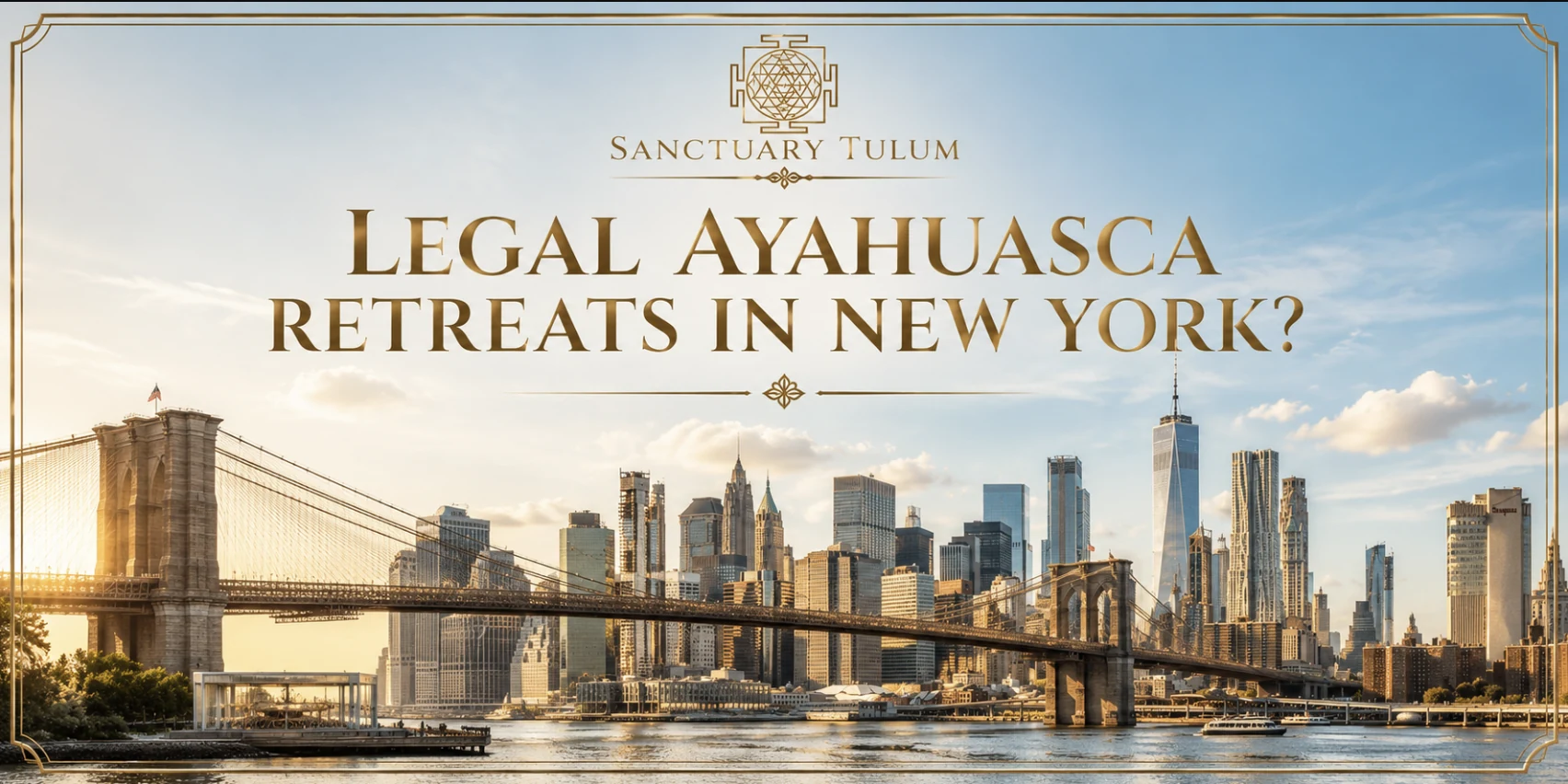 Licensed ayahuasca retreat for New Yorkers — beachfront wellness center in Tulum, Mexico