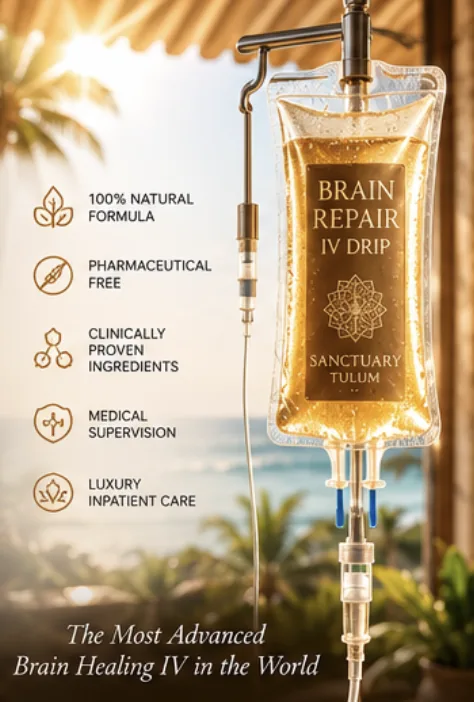 The most advanced Brain Repair IV drip in the world — Sanctuary Tulum