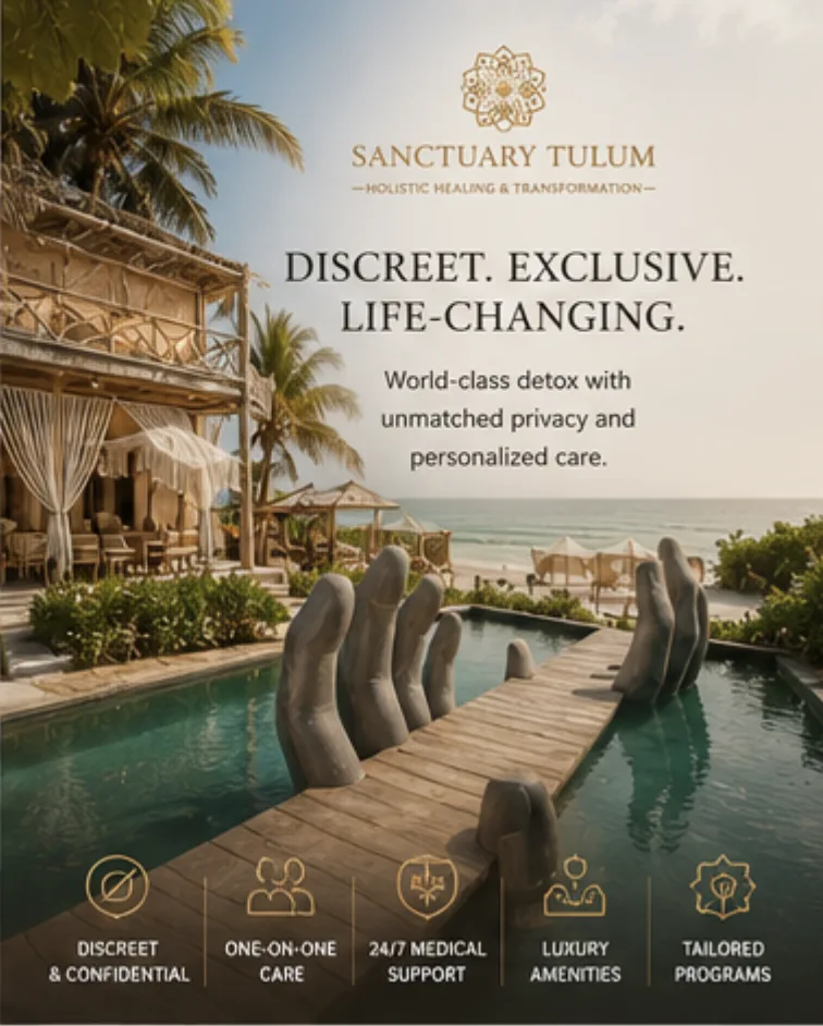 Private detox suite at Sanctuary Tulum