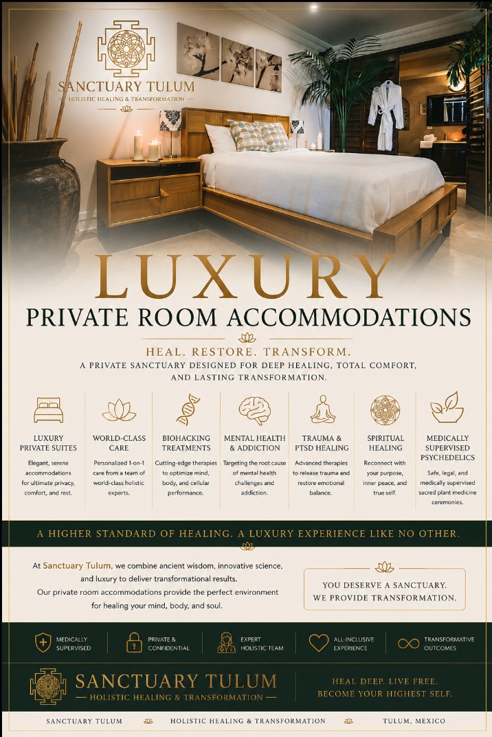Private oceanfront accommodation at Sanctuary Tulum