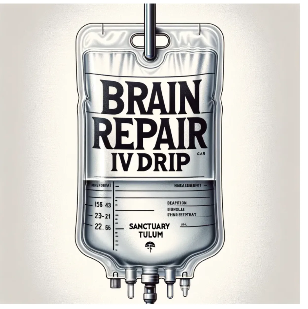 Brain Repair IV Drip Protocol — Sanctuary Tulum Brain Repair IV Drip Protocol at Sanctuary Tulum — neurochemical reset for serotonin, dopamine, GABA, glutamate, and opioid receptors