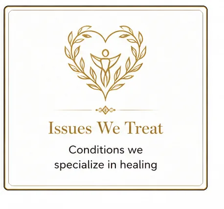 Issues We Treat — conditions Sanctuary Tulum specializes in healing